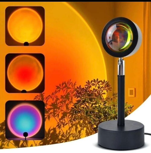 Lampe Sunset projecteur d'ambiance LED